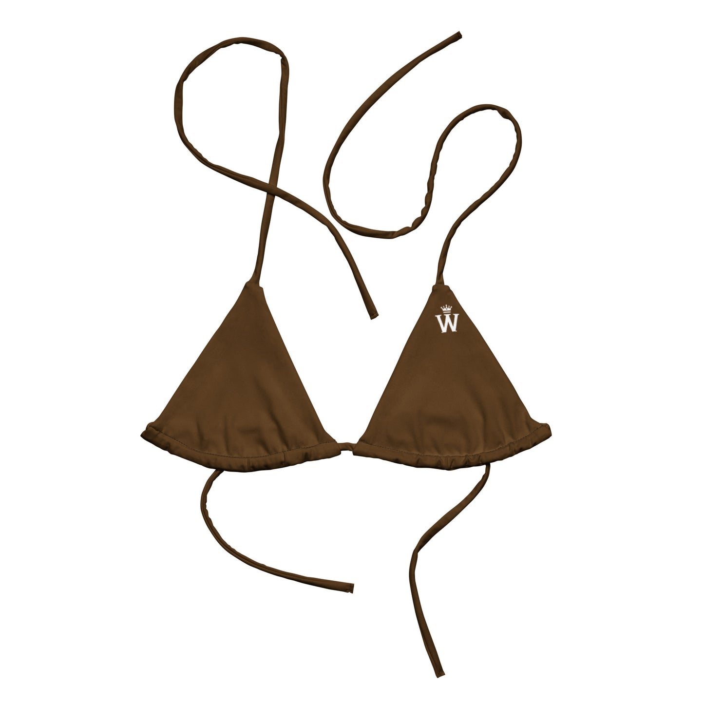 Deep Brown Hue Bikini Top