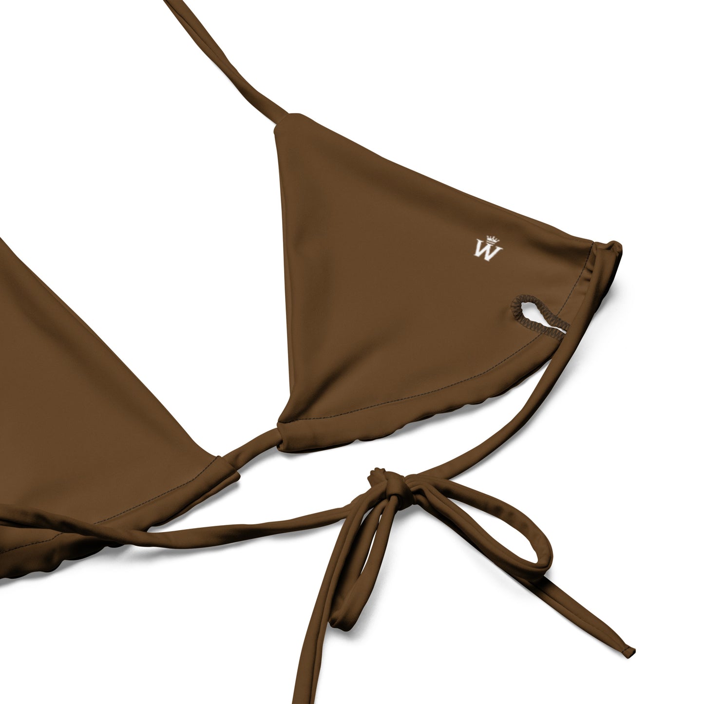 Deep Brown Hue Bikini Top